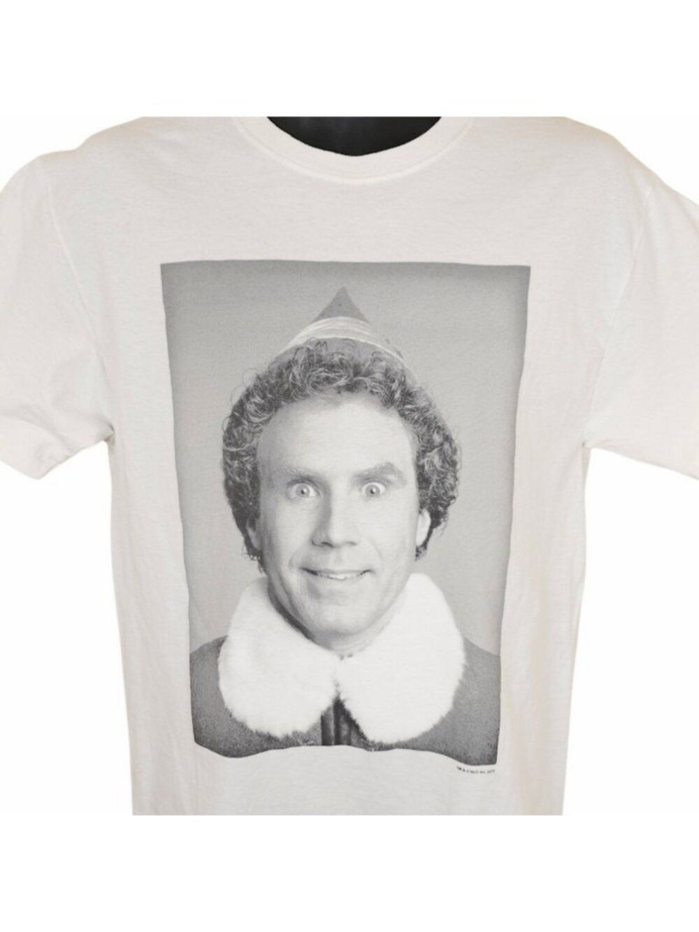 Elf Movie T Shirt Mens Size Medium White Christmas Will Ferrell Buddy